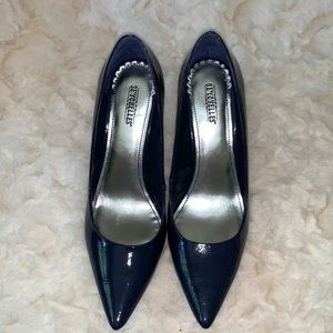 Seychelles Navy Blue Heels